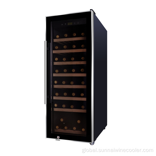 90l Electronic Temperature Wine Fridge Cabinet Electronic Temperature Controller Wine Cooler Factory